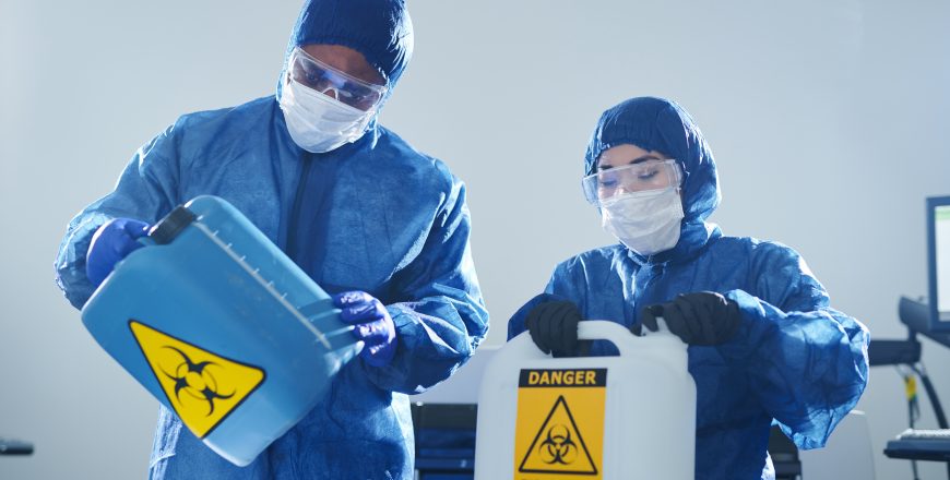 Working with biohazards